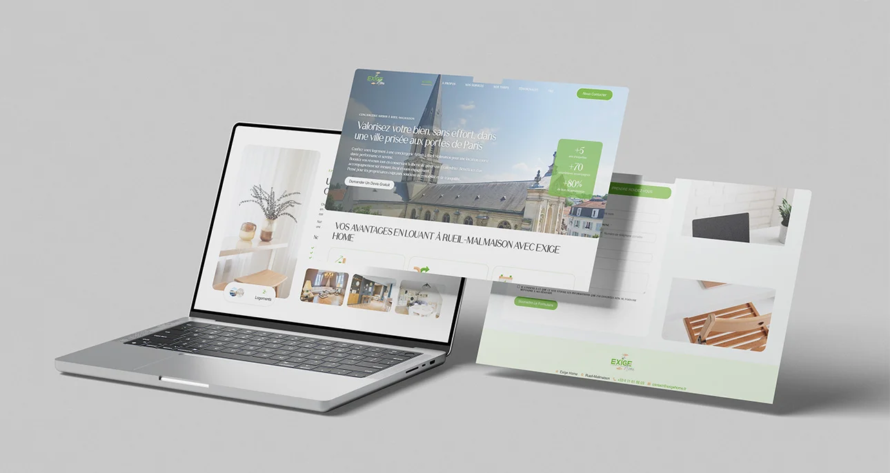 Site web livré à un client Vandixia — projet 6